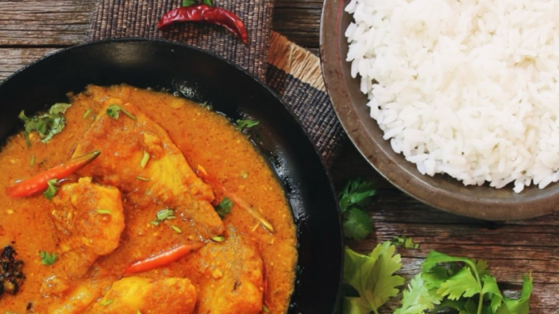 Recette de curry de lotte rapide