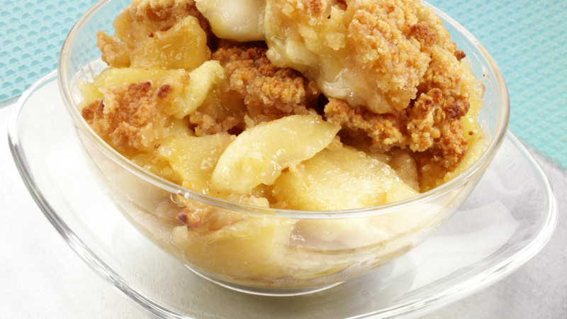 Recette du crumble à l'ananas et aux noix de cajou