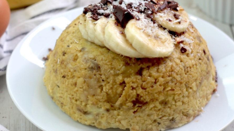 Recette de Bowl cake à la banane