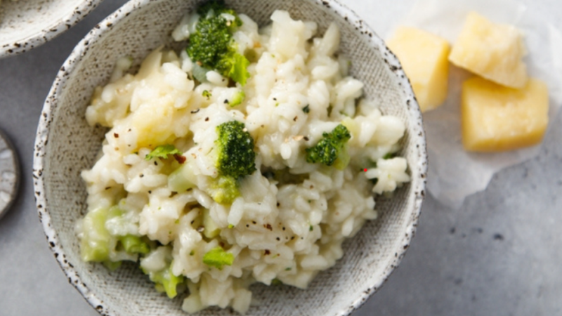 Recette de risotto verde