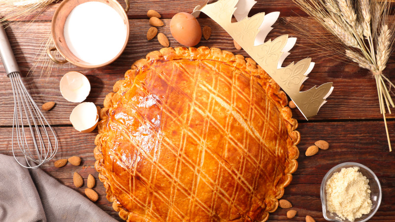 Recette de la galette des rois légère