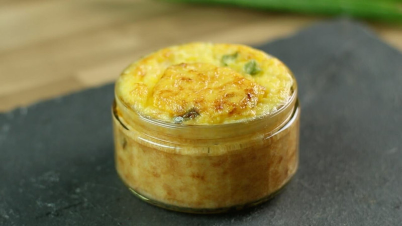 Recette du gratin de polenta