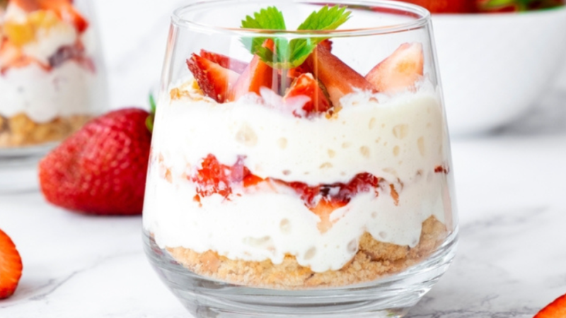 Recette de fraises à l'anglaise 