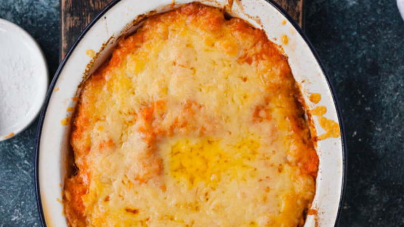 Recette de parmentier de patate douce