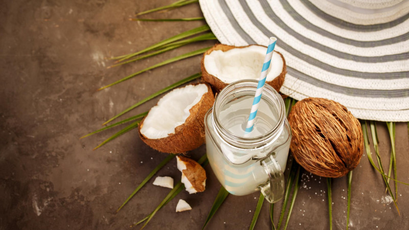 Les vertus nutritives de l'eau de coco