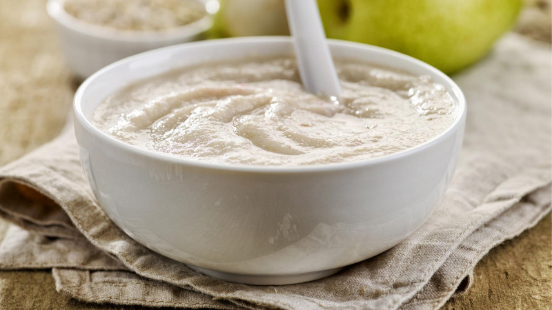 L'overnight porridge poire-cannelle