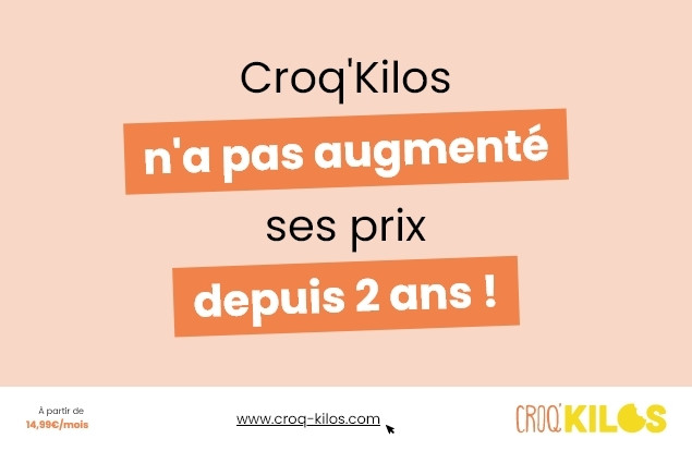 Pourquoi Croq’Kilos n’a pas augmenté ses prix depuis 2 ans