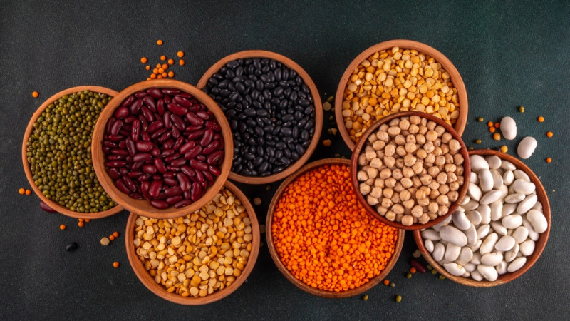 haricots et légumineuses